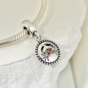 Pandora Bmore Run Crab Exclusive Dangle S925 Silver Charm